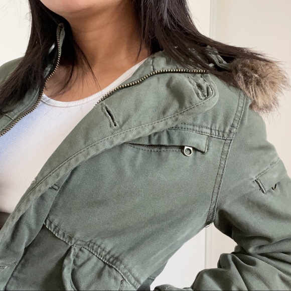 ARITZIA TALULA - SHORT MILITARY JACKET (Size S) - Picture 2 of 6